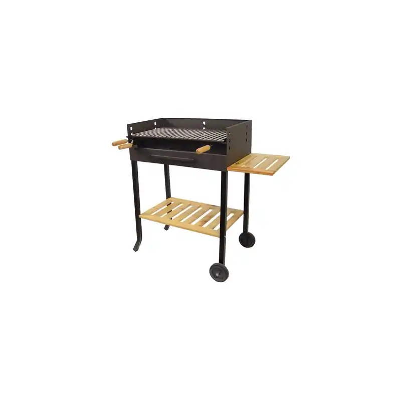 Barbacoa carbon con ruedas imex el zorro 71450 93x68x40 cms - Barbacoas de carbón