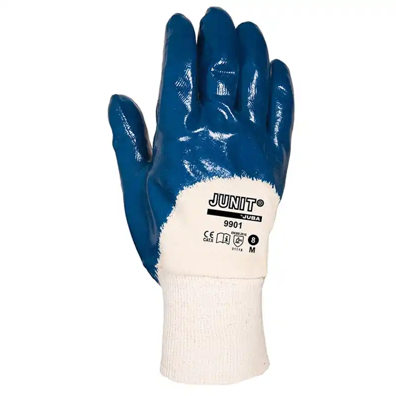 Guante nitrilo juba 9901 junit azul talla 9 - Guantes de nitrilo,latex y vinilo
