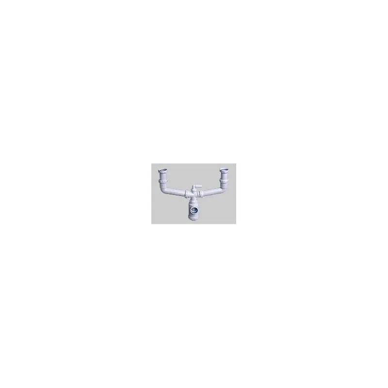 Sifon doble botella jimtem s-41 1 1/2 horizontal lavavajillas