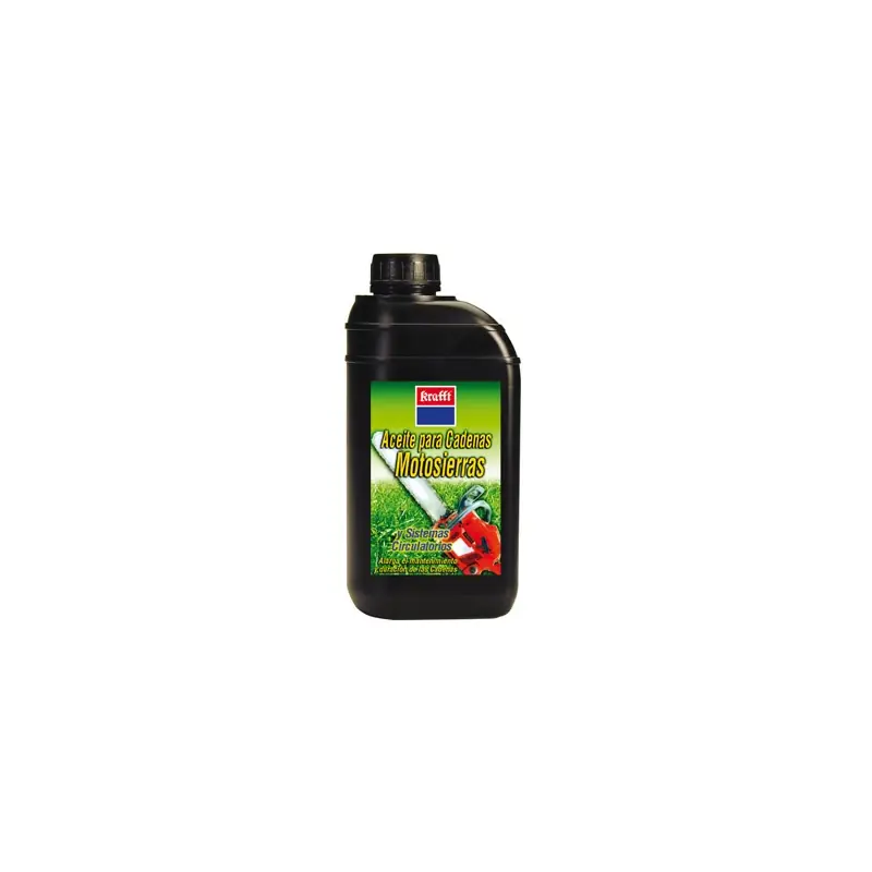 Aceite para cadenas de motosierras krafft 1l - Accesorios motosierra
