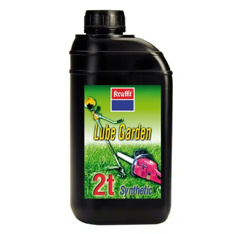 Aceite de motor krafft 2t sintetico lube garden 1 l - Aceites lubricantes
