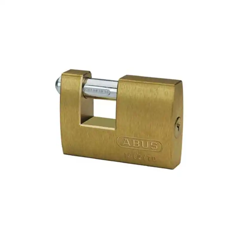 Candado monoblock abus laton 82 90c - Candados abus