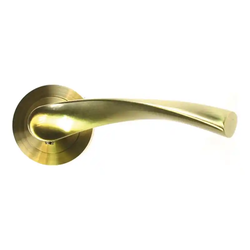 Manilla roseta r10155sb kylate dorado mate - Manetas puertas