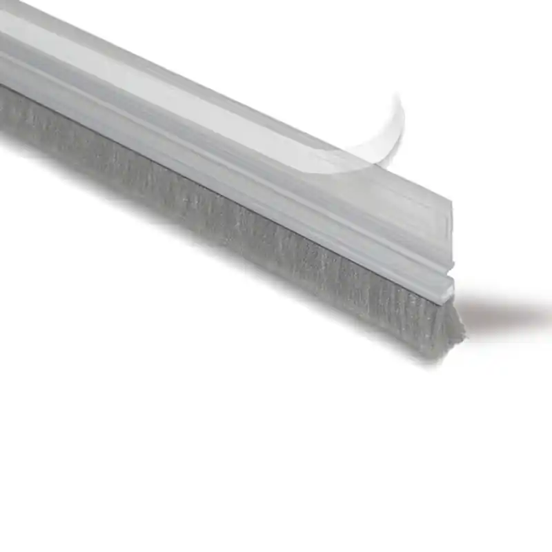 Burlete bajo puerta adhesivo brinox b82210h 100cm transparente - Burletes para puertas