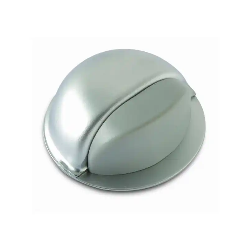 Tope puerta adhesivo ovalado brinox acero cromado - Topes puertas