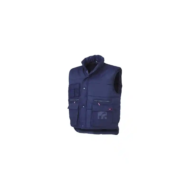 Chaleco multibolsillos starter issa 4031 azul t 50 - m