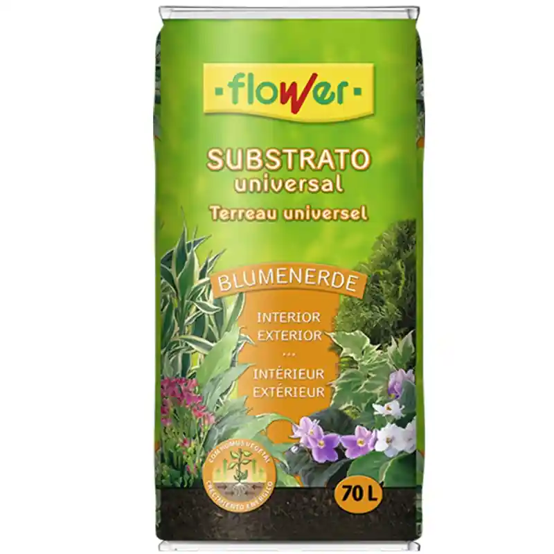 Substrato universal blumenerde flower 25 litros - Sustratos