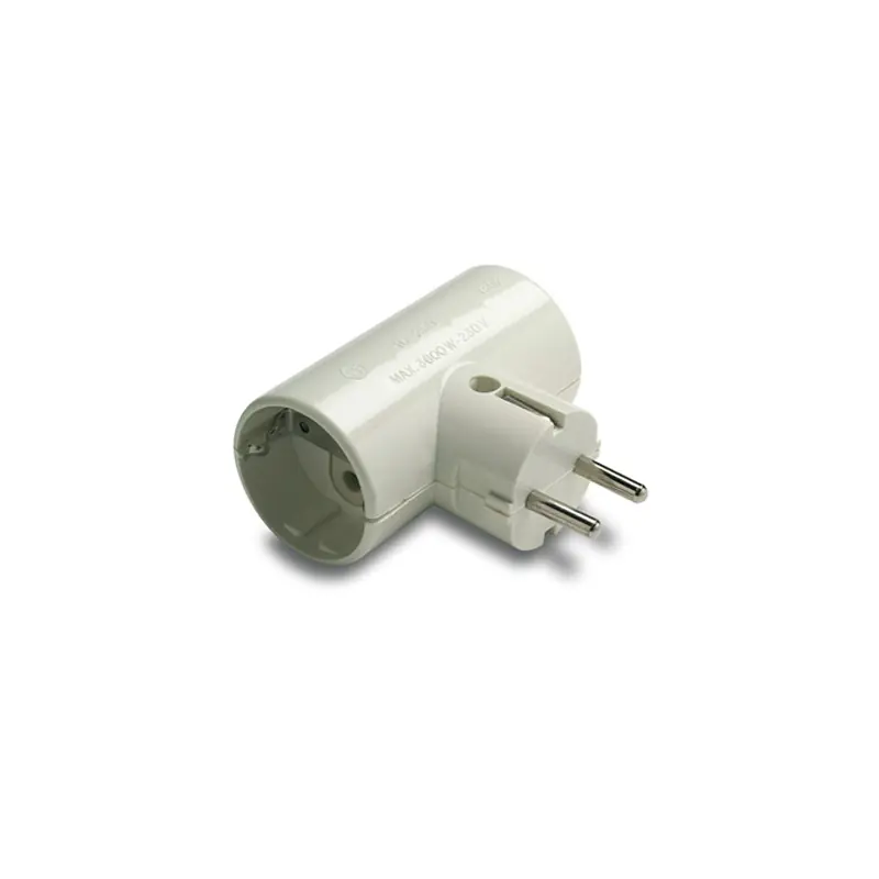 Adaptador bipolar 10-16a tt lateral