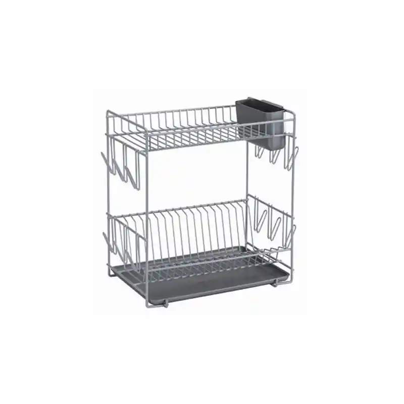 Escurreplatos sauvic 89010 gris