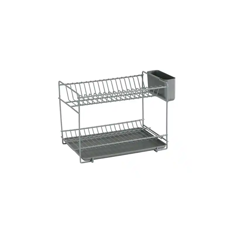 Escurreplatos sauvic 89015 gris