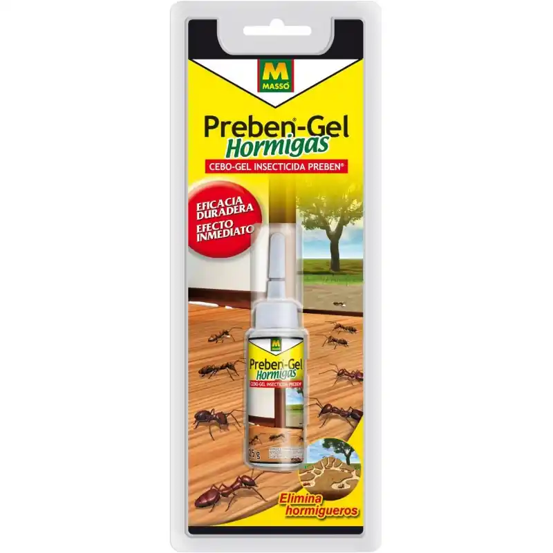 Gel antihormigas jeringa masso 25 gr - Mata hormigas
