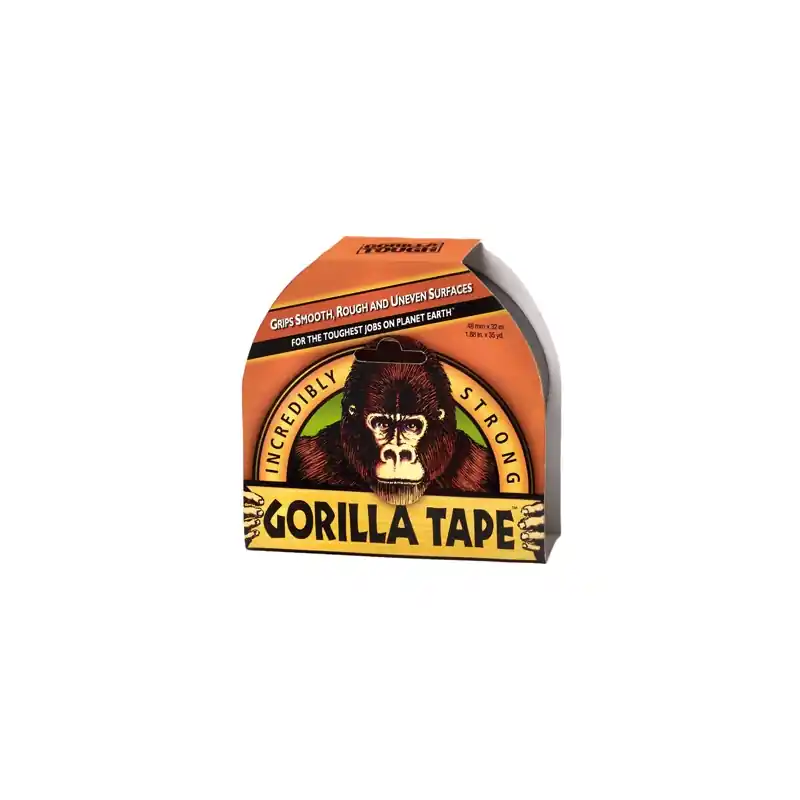 Cinta americana gorilla tape 11 m x 48 mm negro