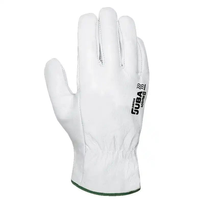 Guante de piel flor vacuno juba b406vrw natural talla 8 - Guantes de de cuero