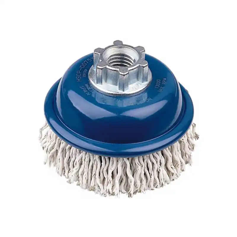 Cepillo taza ondulado plastificado hscp 75 - Cepillos taza