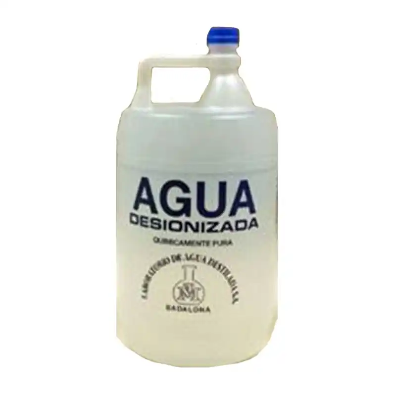 Agua destilada incoloro 5l - Alcohol de quemar,agua destilada
