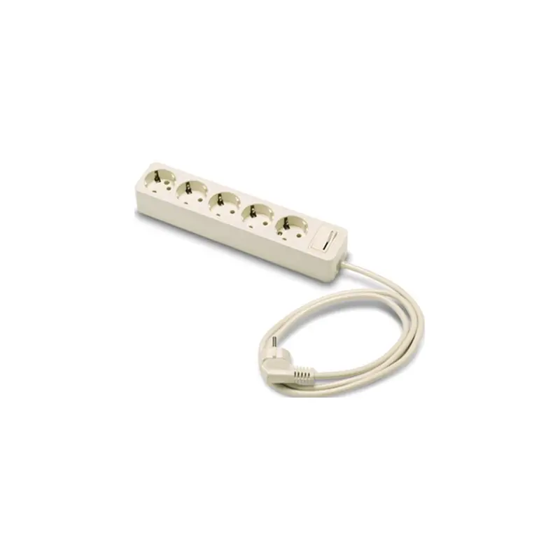 Base enchufe 3 tomas con interruptor 1,5 metros toma tierra - Regletas de enchufes