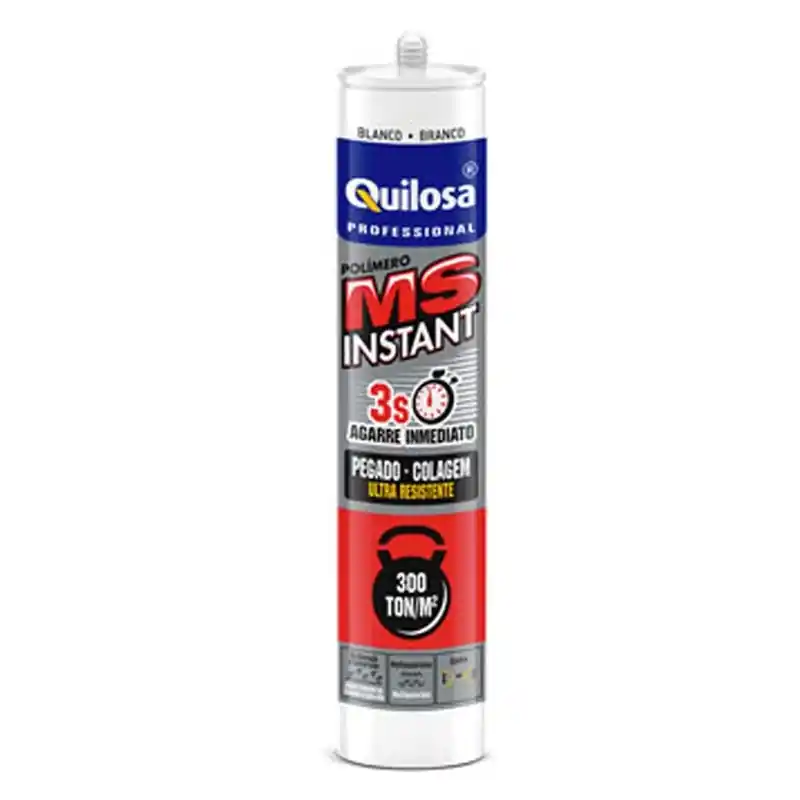 Adhesivo montaje sellador quilosa ms instant 280ml blanco - Adhesivos de montaje