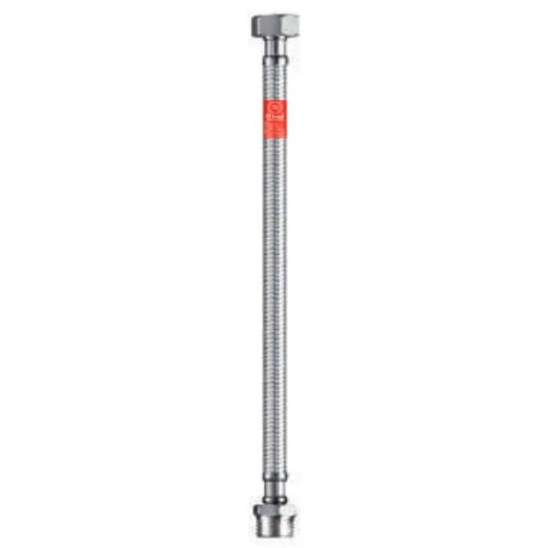 Conexion flexible acero inox hembra 1/2 hembra 1/2 25cm - Conexiones para agua