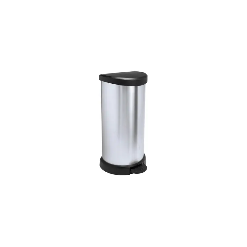 Cubo de basura curver metal bin 40l - Cubos de basura