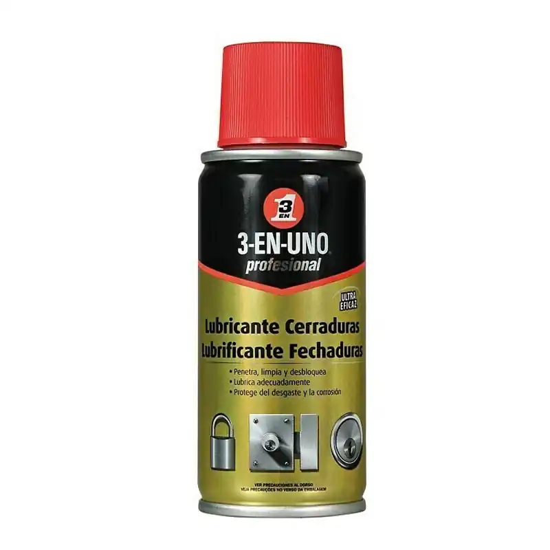 Lubricante cerraduras 3 en 1 spray 100 ml - Aceites lubricantes