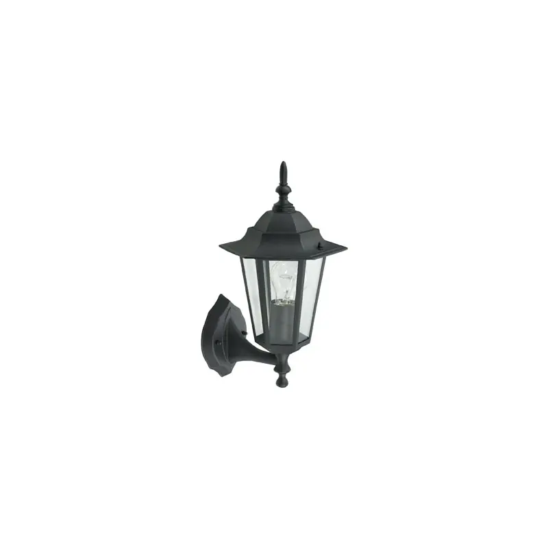 Farol pared ascendente luxform orlando negro - Apliques de exterior