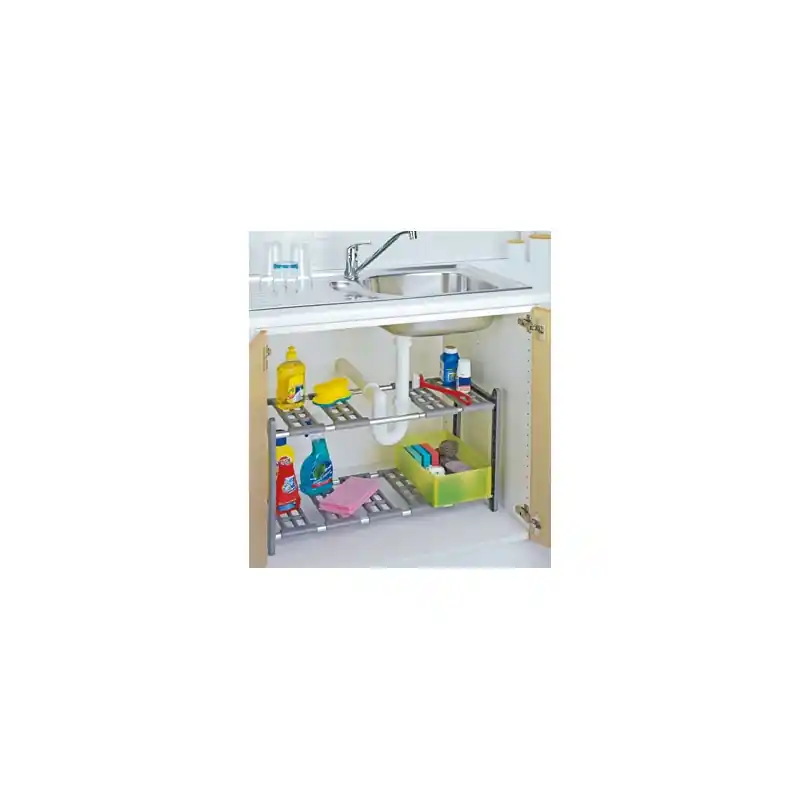Estanteria bajo fregadero extensible - Organizador de cajón