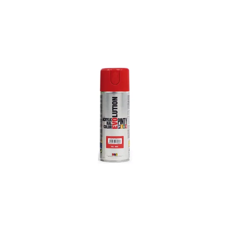 Pintura spray acrilica pintyplus rojo brillo 520 cc ral 3000 - Pintura en spray