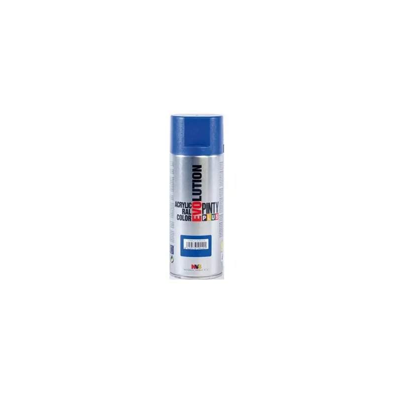 Pintura spray acrilica pintyplus azul brillo 520 cc ral 5010 - Pintura en spray