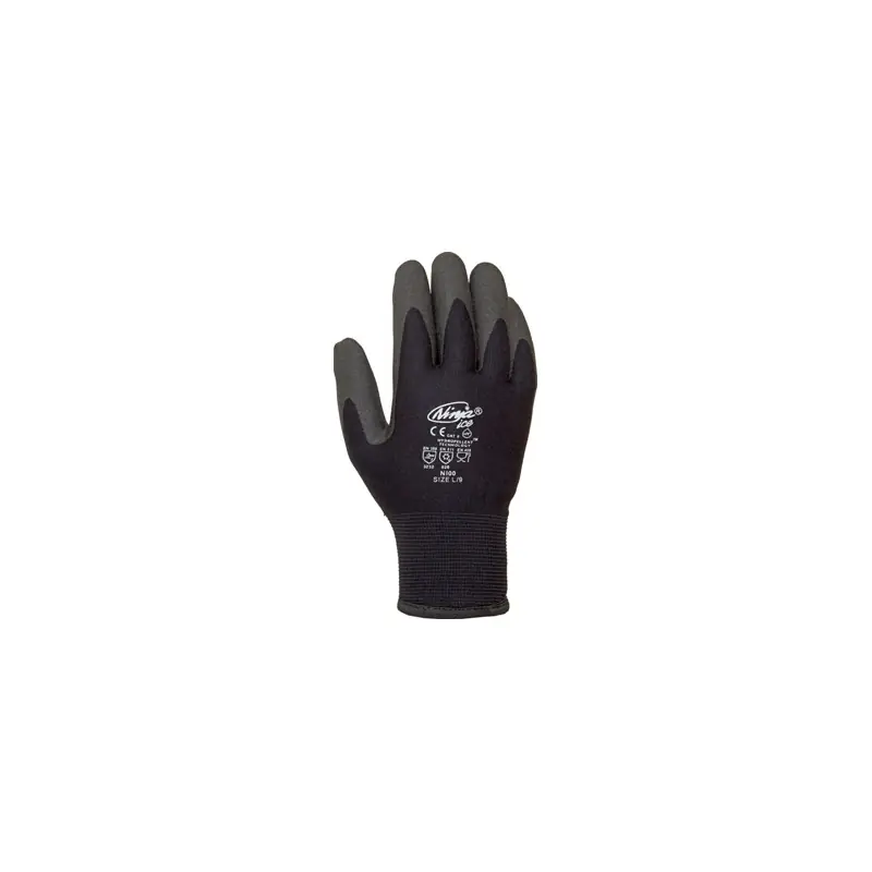 Guante nylon juba ni00 ninja ice negro talla 8 - Guantes de nitrilo,latex y vinilo