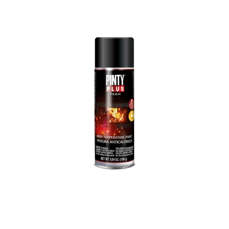 Pintura spray anticalorica pintyplus negro 270 cc ref.785 - Pintura en spray