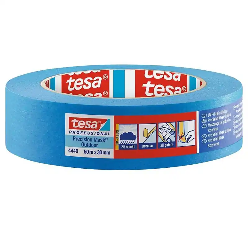 Cinta exteriores tesa tape precision mask 30 mm x 50 m - Plastico protector