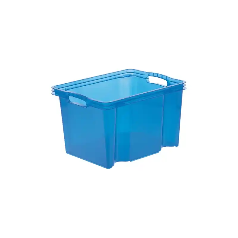 Caja organizadora sin tapa multibox m 13,5 litros azul - Cajas organizadoras