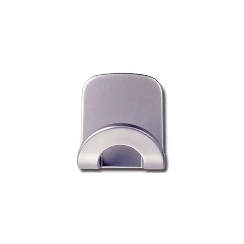 Colgador adhesivo y tornillo inoxfix cromo mate - Percheros de pared