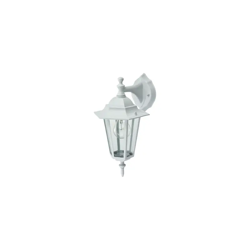 Farol pared descendente simon brico orlando blanco - Apliques de exterior