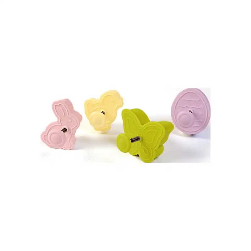 Corta galletas silikomart pascua 4 unidades - Cortapastas