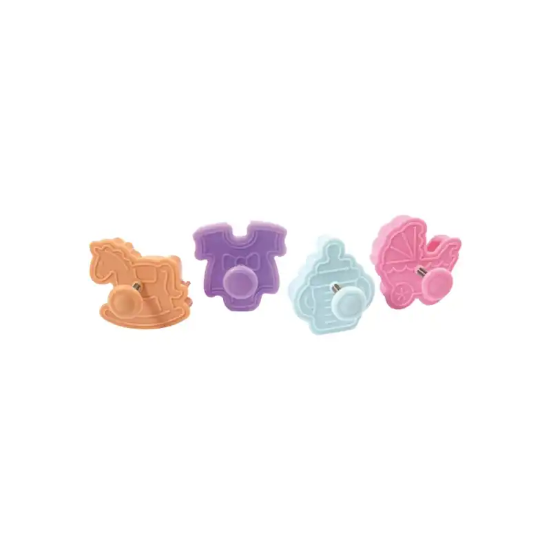 Corta galletas silikomart niños 4 unidades - Cortapastas