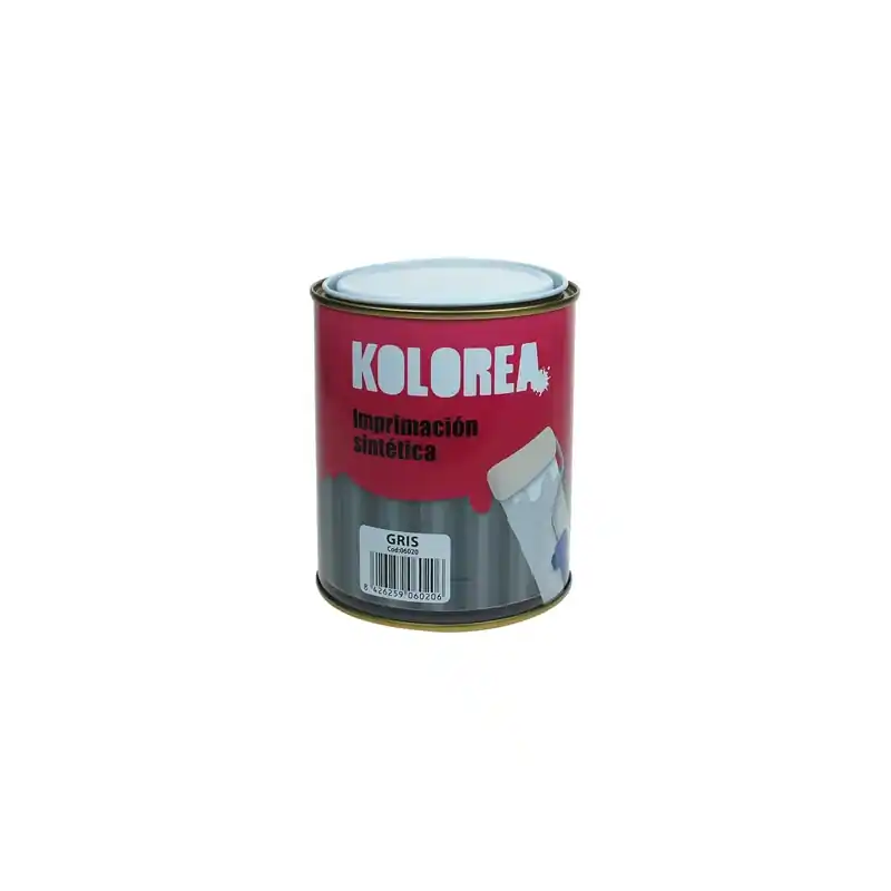 Imprimacion sintetica 1 kg gris kolorea - Imprimación