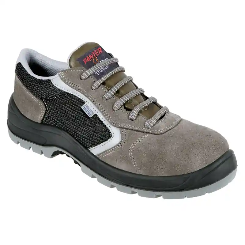 Zapato seguridad panter cauro oxigeno sp1 gris talla 40 - Zapato seguridad T-40