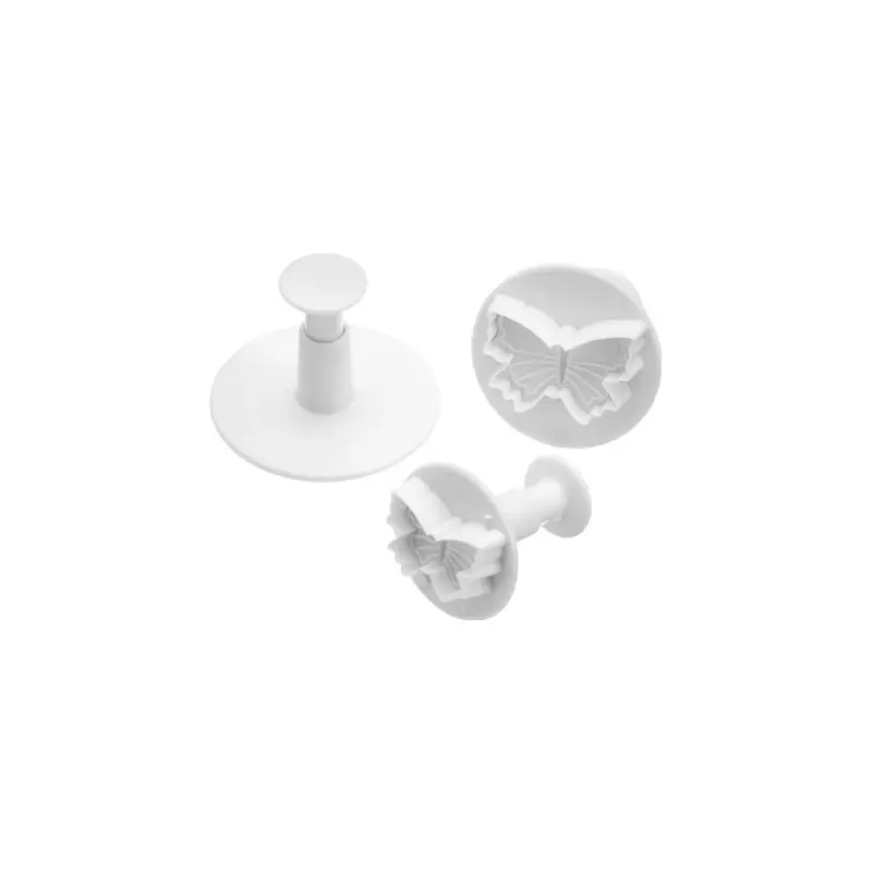 Cortador de fondant agentn mariposa 3 unidades - Cortapastas