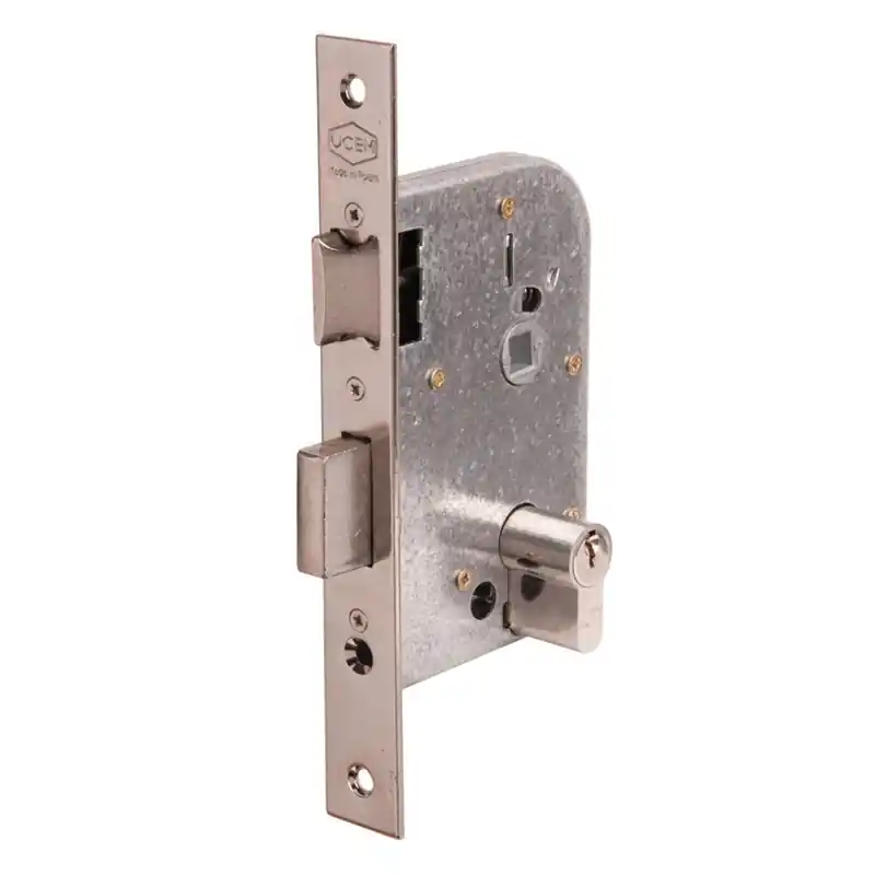 Cerradura ucem 5134/50 niquelado embutir - Cerraduras Ucem