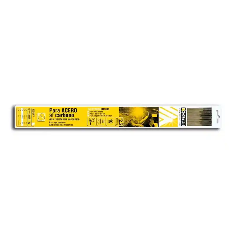 Electrodo basico solter 2,5x350mm 10 unidades - Electrodos