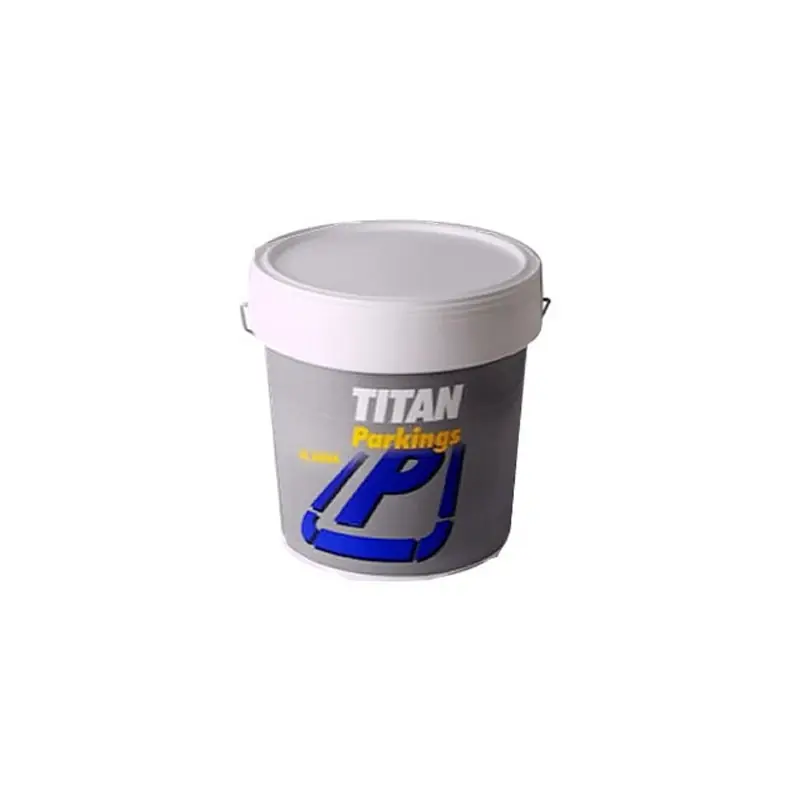 Pintura titan parkings 4 l rojo - Pintura suelo