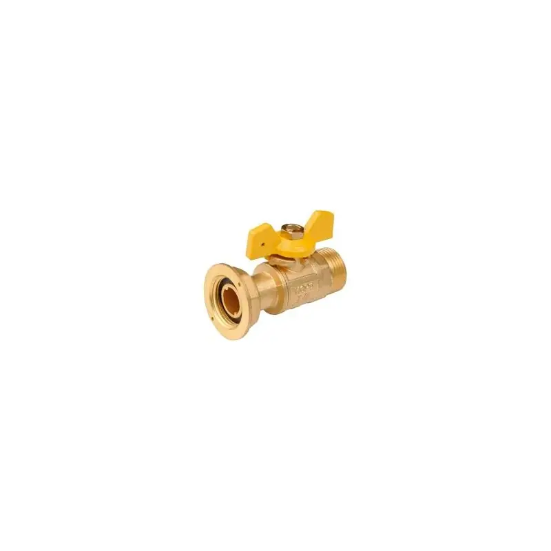Valvula gas contador arco 7/8 mariposa recta arco - Válvula de gas