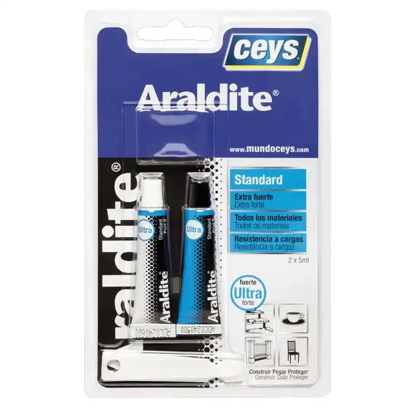 Adhesivo araldite ceys standard 5+5ml - Pegamento Araldit