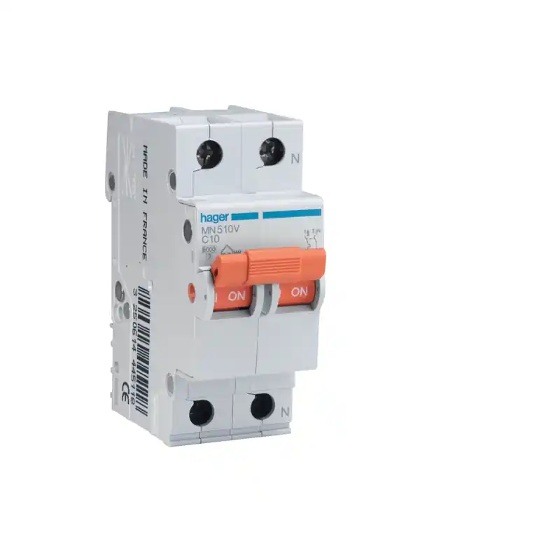 Magnetotermico hager 32a 1 polo + neutro naranja - ICP