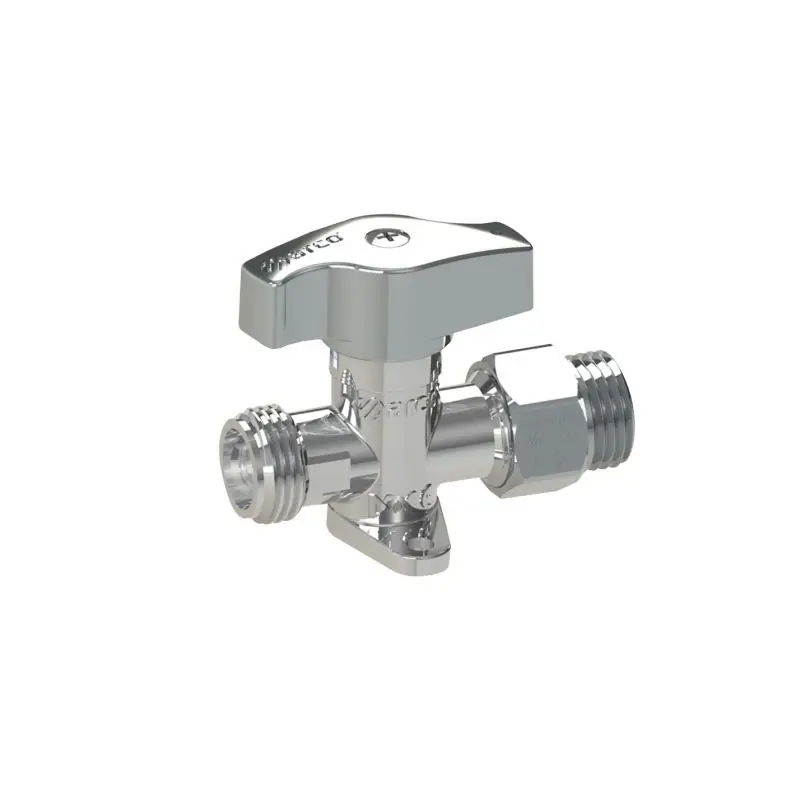 Valvula gas v-82 arco 1/2 x 1/2 con limitador de caudal