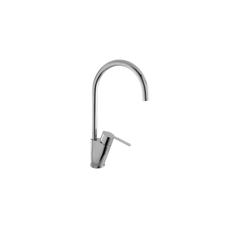 Monomando lex-tres fregadero vertical cromo 360 x 225 mm