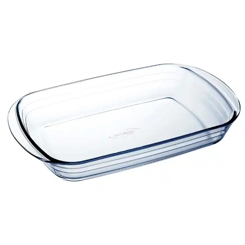 Fuente horno de vidrio ocuisine rectangular 35x22cm - Bandeja de cristal para horno