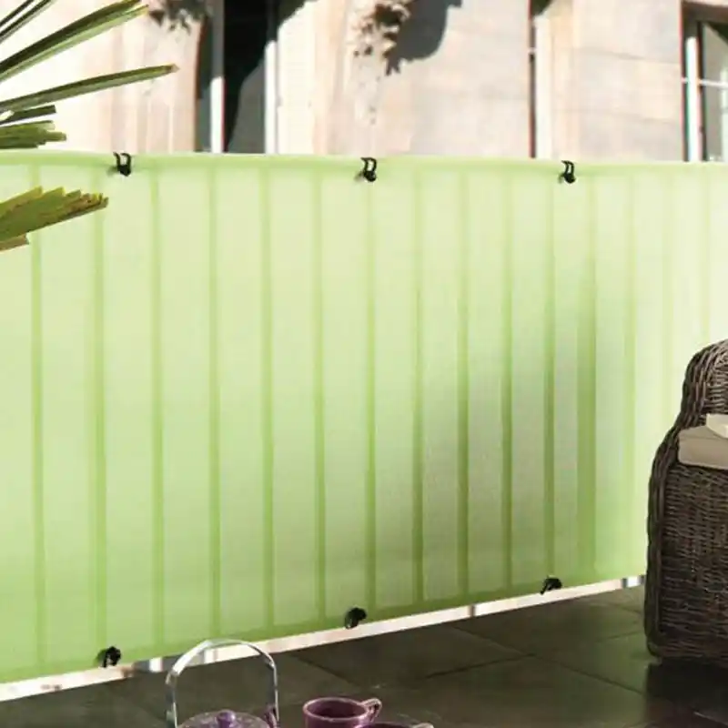 Cierre para balcon 1,5x5m verde everly - Malla de ocultación