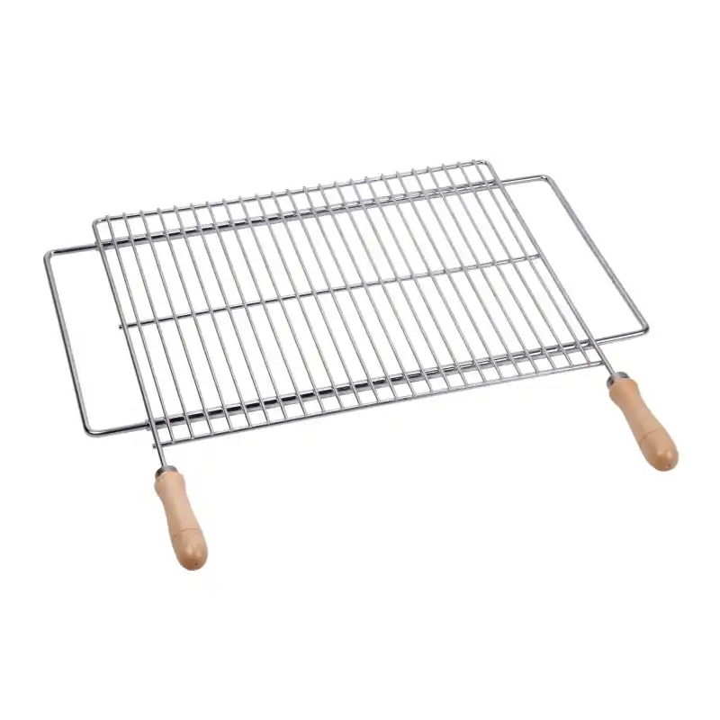 Parrilla barbacoa cincada sauvic extensible 50 - 60 x 40 cm